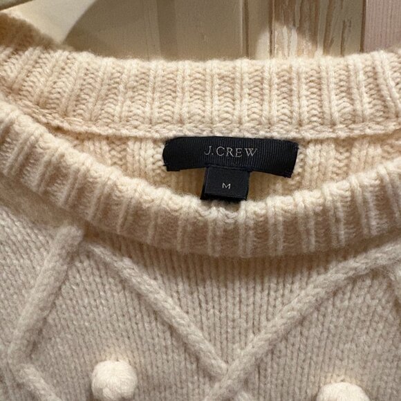 J. Crew White Knit Sweater - Picture 2 of 5